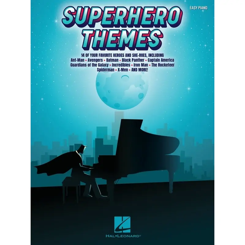 SUPERHERO THEMES FOR EASY PIANO