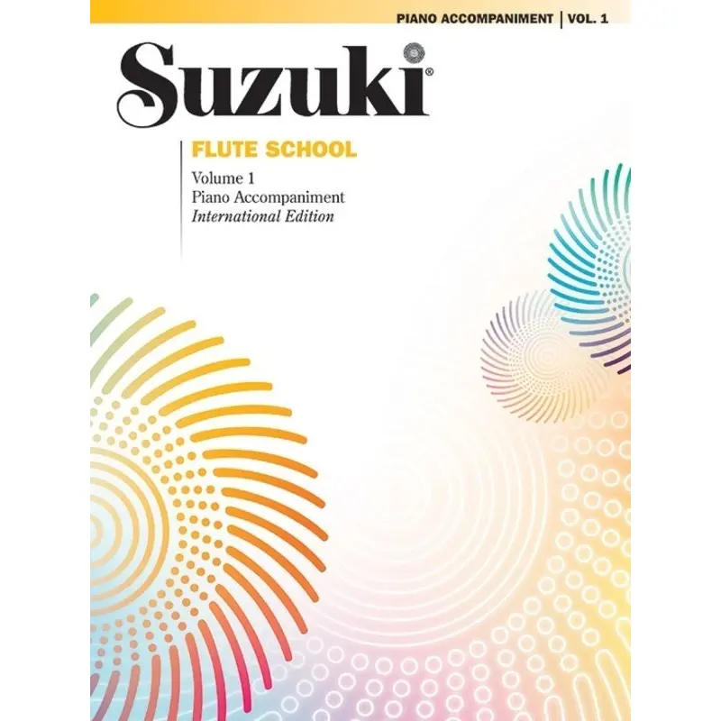 SUZUKI FLUTE SCHOOL VOL 1 PIANO ACCOMPANIMENT