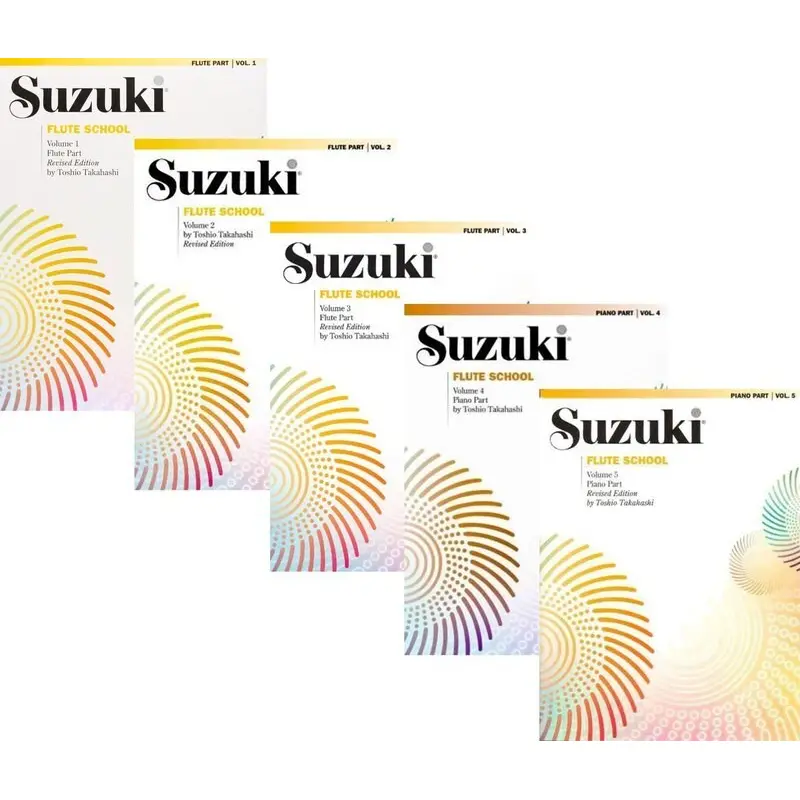 SUZUKI FLUTE SCHOOL VOL 5 FLUTE PART