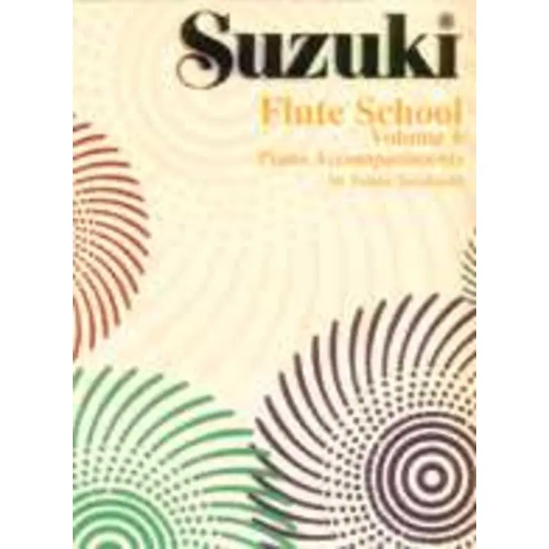 SUZUKI FLUTE SCHOOL VOL 6 PIANO ACCOMPANIMENT