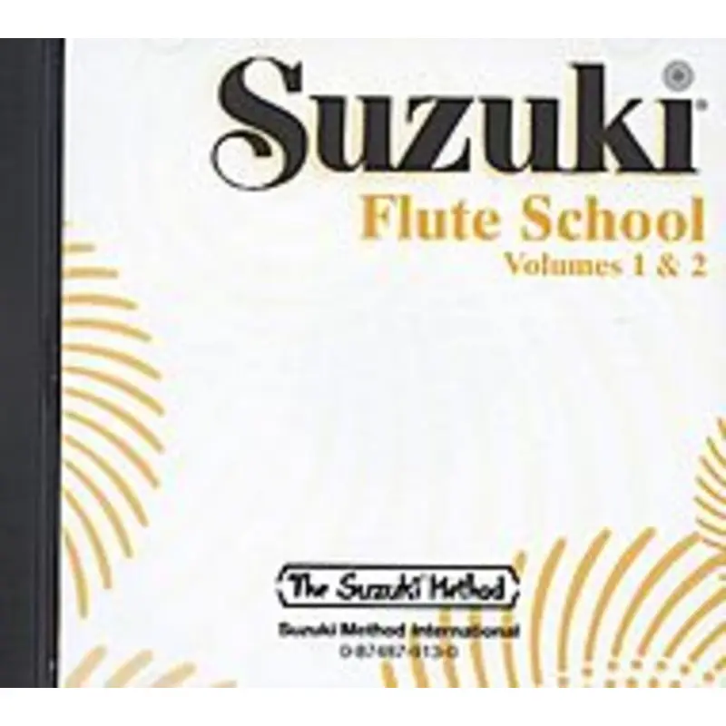 SUZUKI FLUTE SCHOOL VOLS 1 & 2 CD