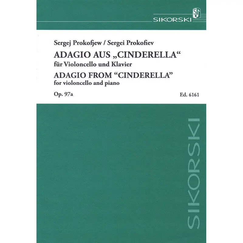 ADAGIO FROM CINDERELLA OP 97A VC/PNO