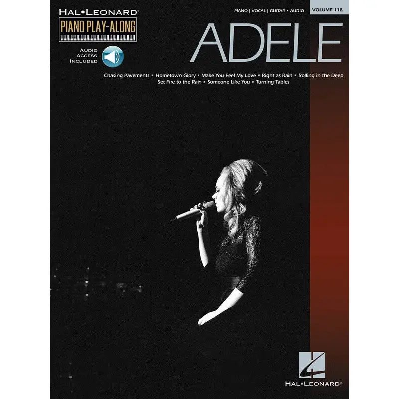 ADELE PIANO PLAY ALONG  BK/CD V118