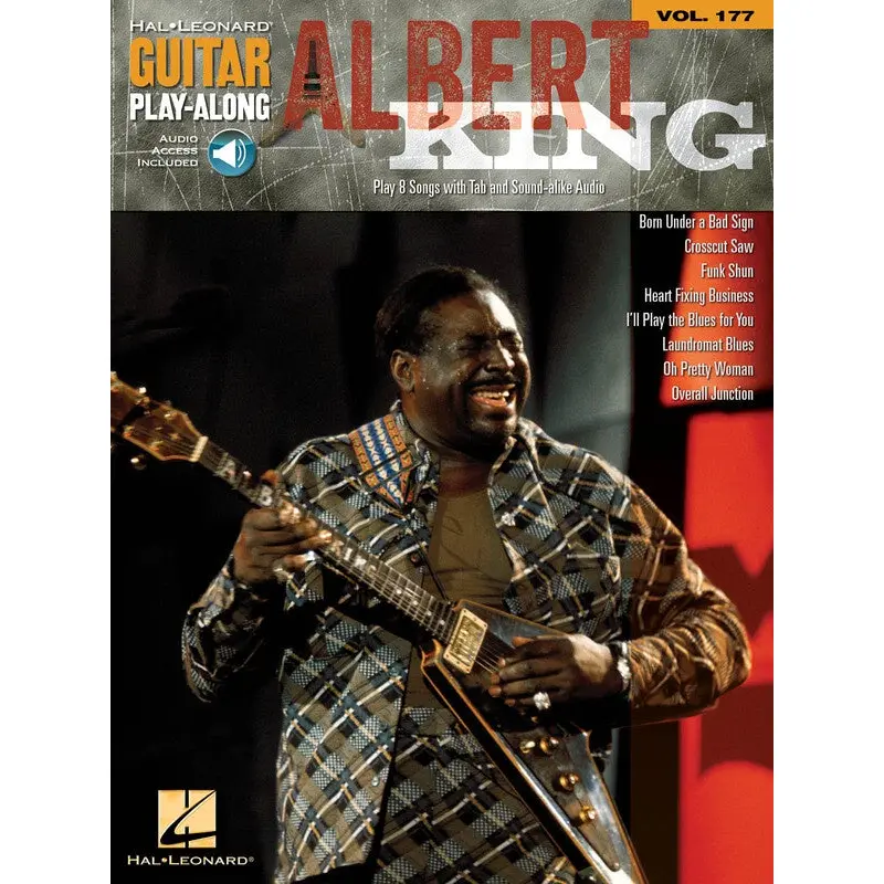 ALBERT KING GUITAR PLAYALONG V177 BK/OLA
