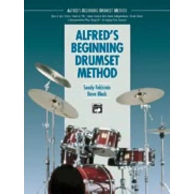 ALFREDS BEGINNING DRUMSET METHOD BK/OLM