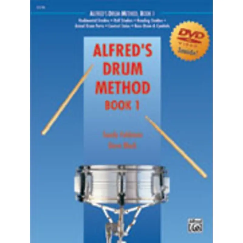 ALFREDS DRUM METHOD BK 1 BK/OLV