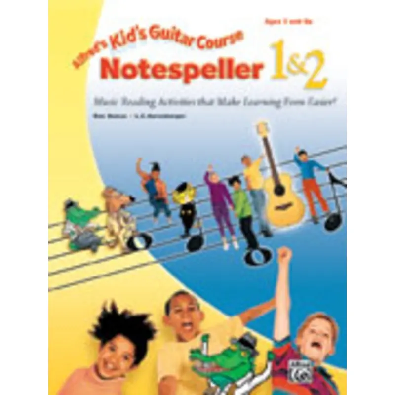 ALFREDS KIDS GUITAR COURSE NOTESPELLER 1 & 2