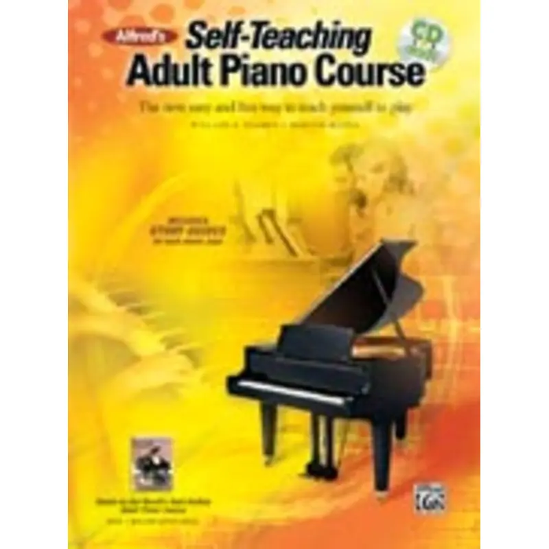 ALFREDS SELF TEACHING ADULT PIANO COURSE BK/OLA