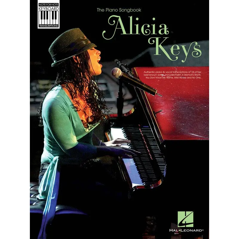 ALICIA KEYS NOTE FOR NOTE KEYBOARD TRANSCRIPTION