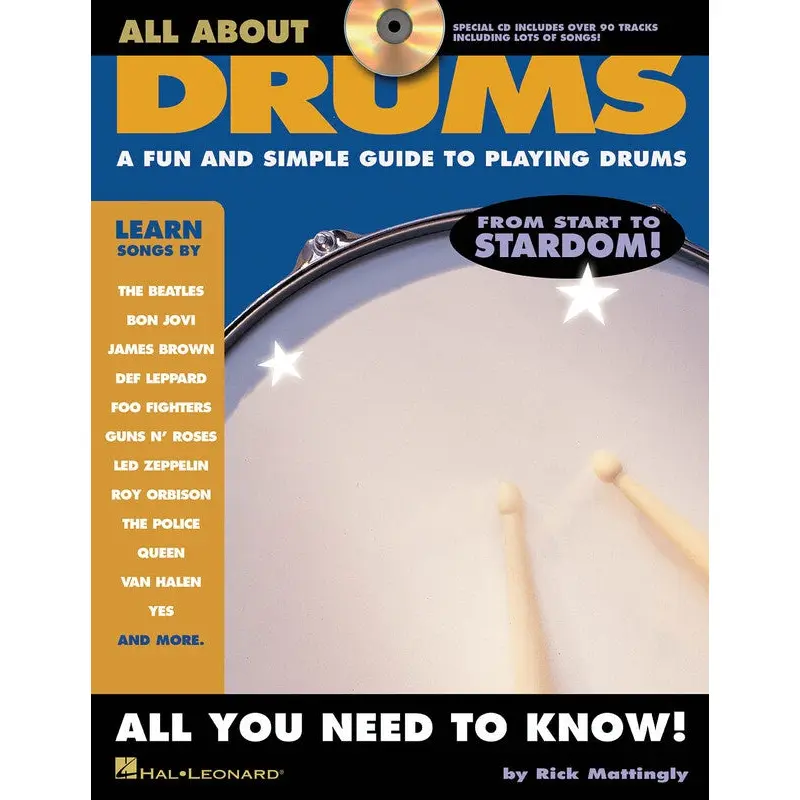 ALL ABOUT DRUMS BK/CD