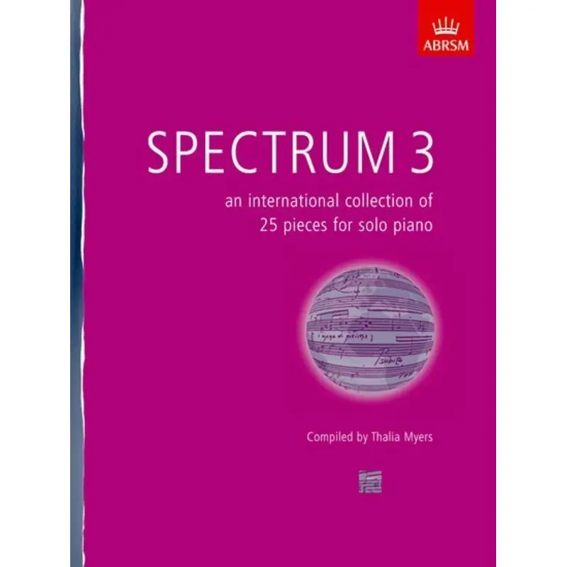 SPECTRUM 3 PIECES FOR SOLO PIANO 25