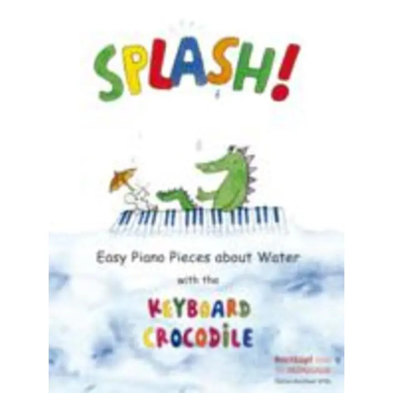 SPLASH EASY PIANO PICES WITH KEYBOARD CROCODILE