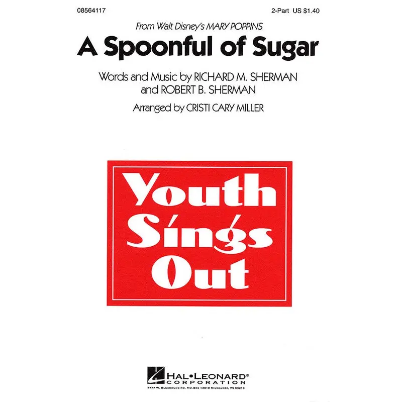 SPOONFUL OF SUGAR FROM MARY POPPINS 2 PT