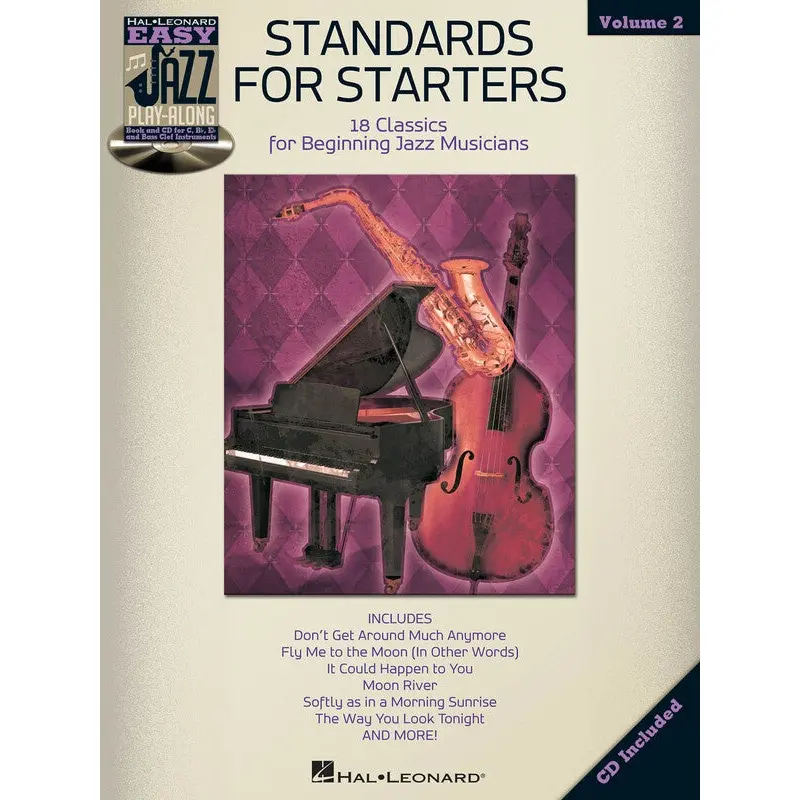 STANDARDS FOR STARTERS EASY JAZZ PLAY ALONG BK/C