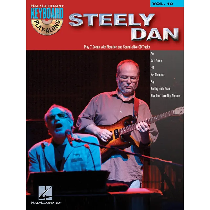 STEELY DAN KEYBOARD PLAY ALONG BK/CD V10