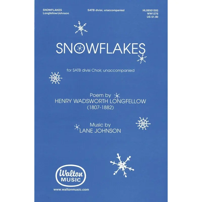 SNOWFLAKES SATB DIVISI A CAPPELLA