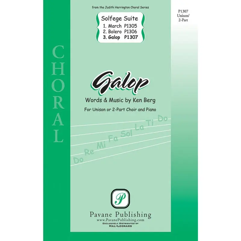 SOLFEGE SUITE GALOP UNISON/2PT