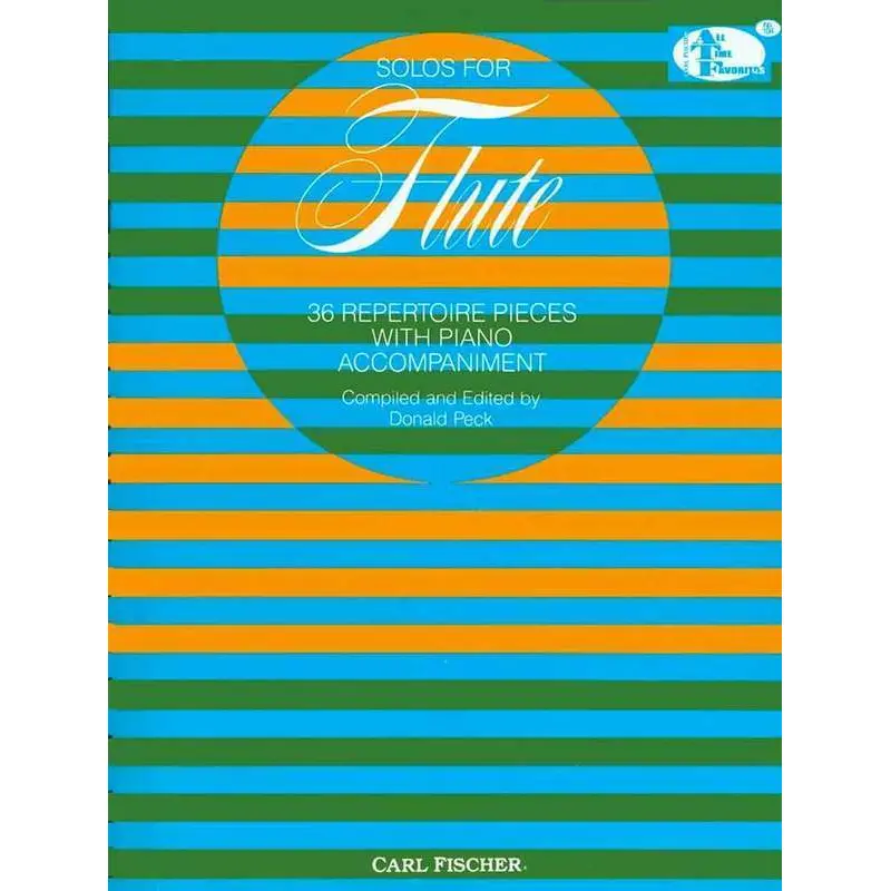 SOLOS FOR FLUTE 36 REPERTOIRE PIECES ED PECK