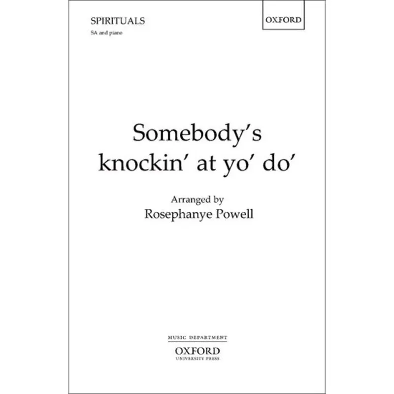 SOMEBODYS KNOCKIN AT YO DO SA