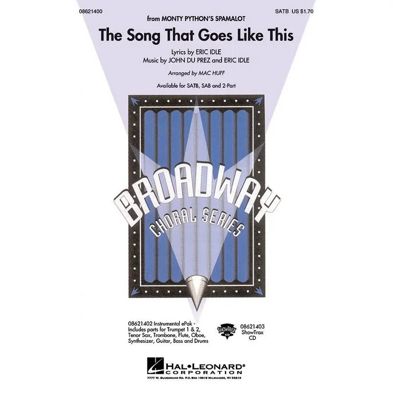 SONG THAT GOES LIKE THIS SATB