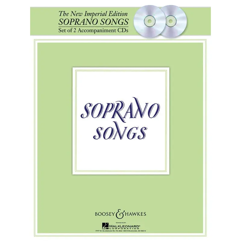 SOPRANO SONGS IMPERIAL 2CD ACCOMP
