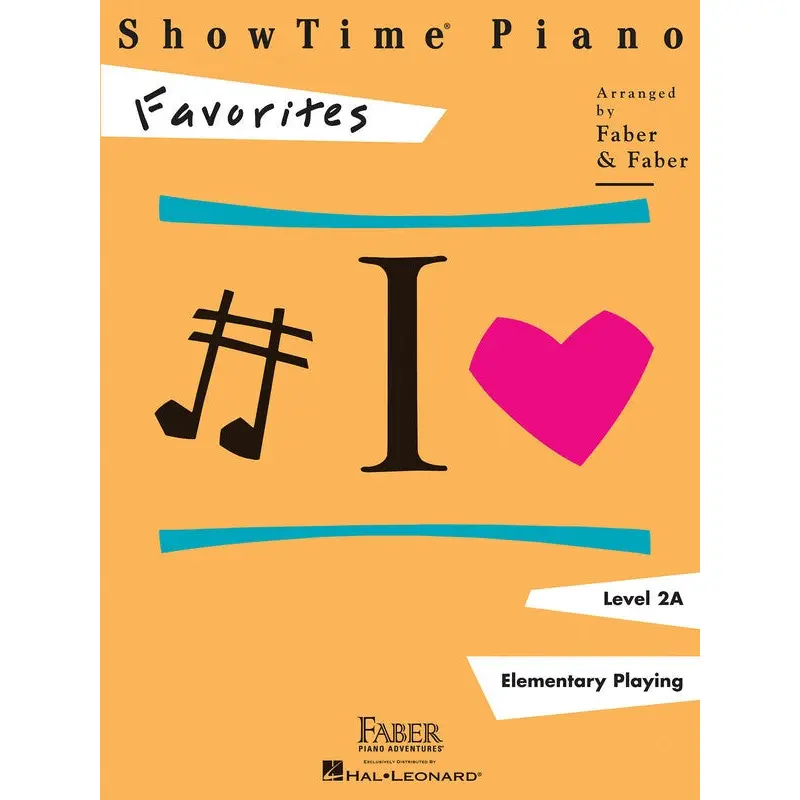 SHOW TIME PIANO FAVORITES LEVEL 2A
