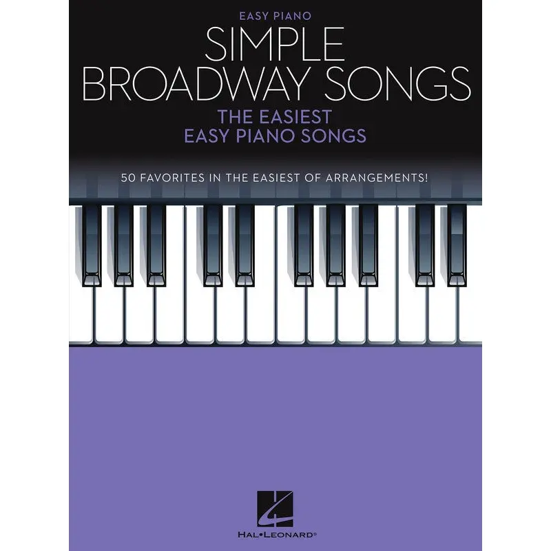 SIMPLE BROADWAY SONGS EASY PIANO