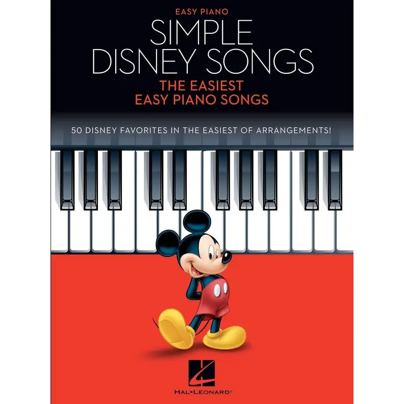 SIMPLE DISNEY SONGS THE EASIEST EASY PIANO SONGS