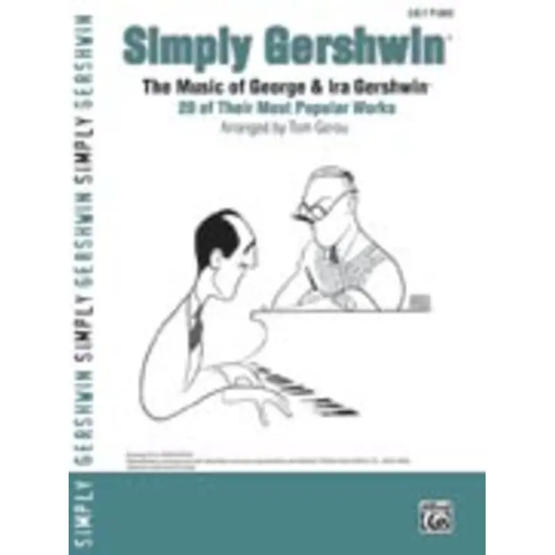 SIMPLY GERSHWIN EASY PIANO