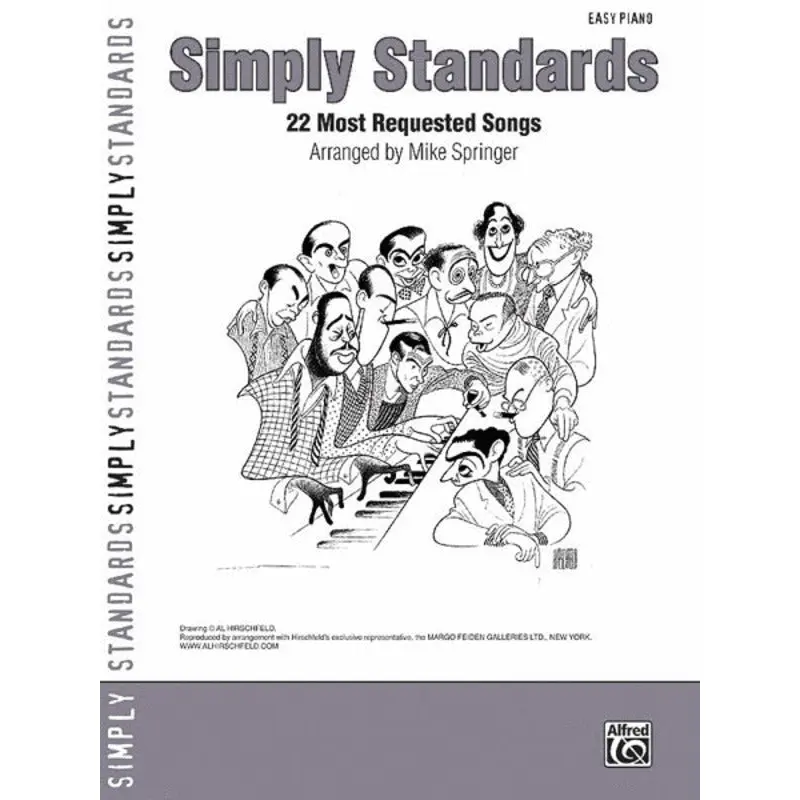 SIMPLY STANDARDS EASY PIANO