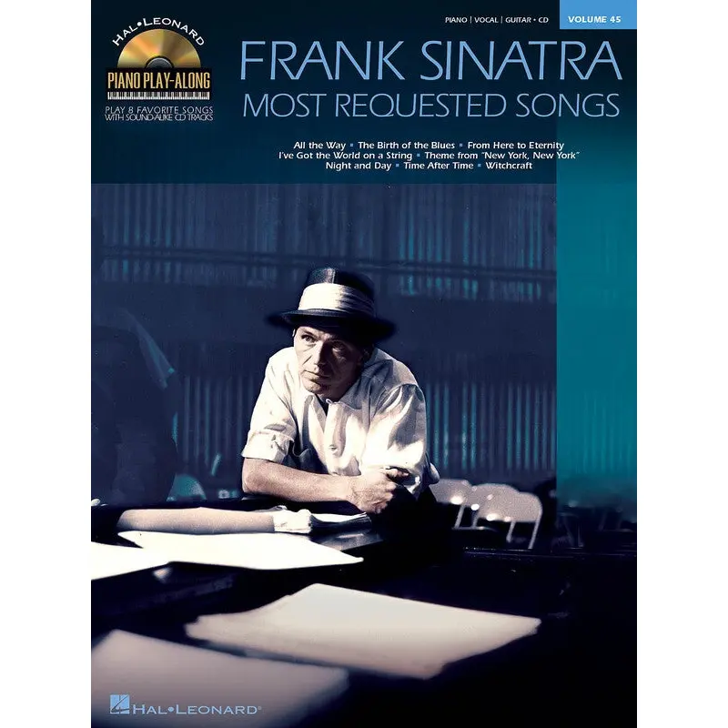 SINATRA MOST REQUESTED PIANO PLAY ALONG BK/CD V4