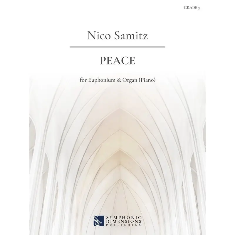 SAMITZ - PEACE FOR EUPHONIUM/ORGAN (PIANO)