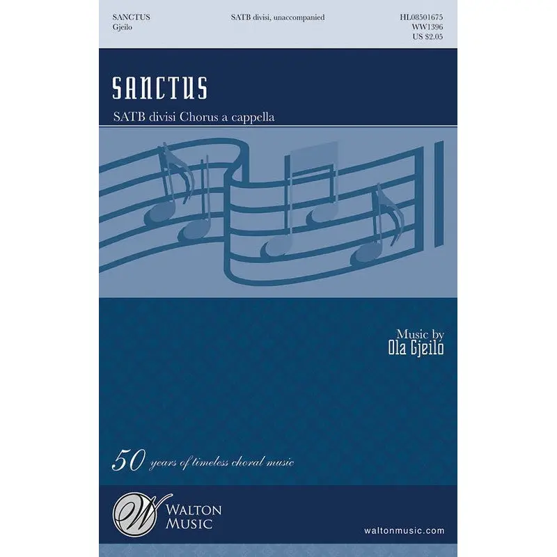 SANCTUS SATB DIVISI A CAPPELLA