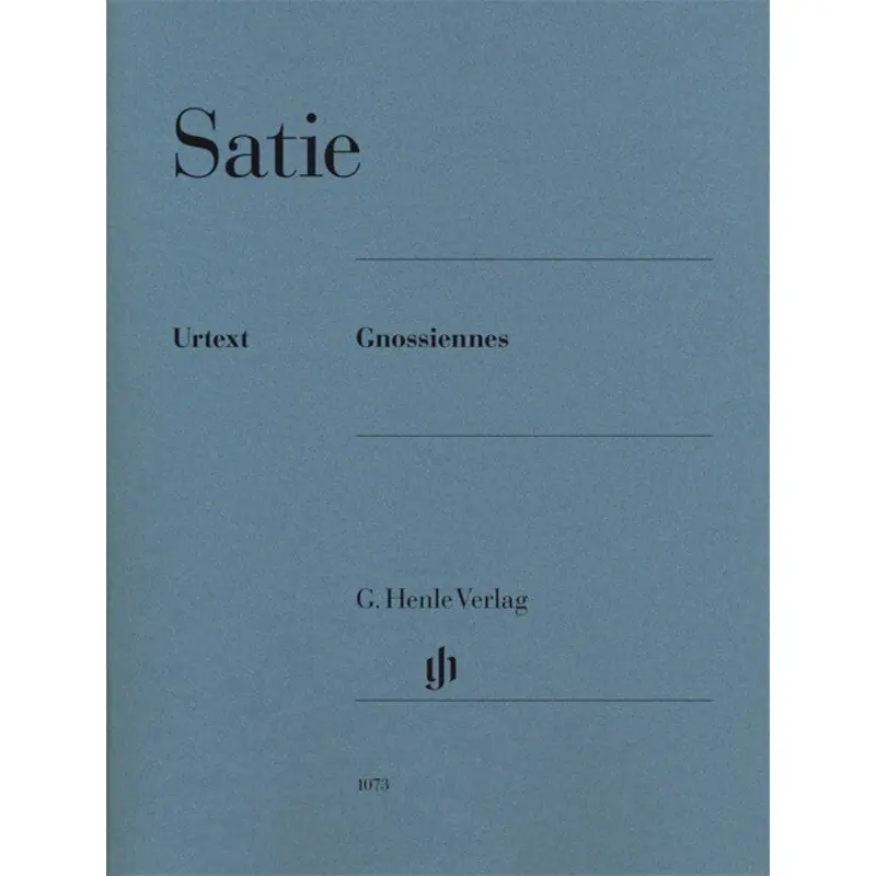 SATIE - GNOSSIENNES PIANO URTEXT