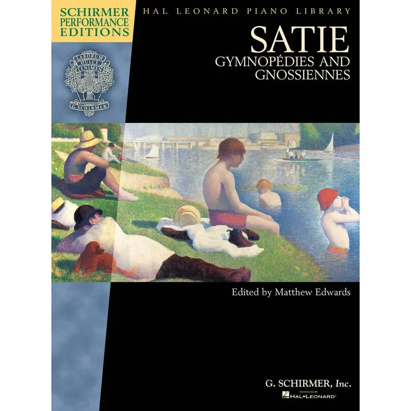SATIE - GYMNOPEDIES AND GNOSSIENNES BOOK ONLY