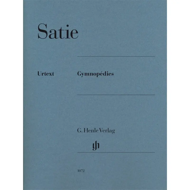 SATIE - GYMNOPEDIES URTEXT