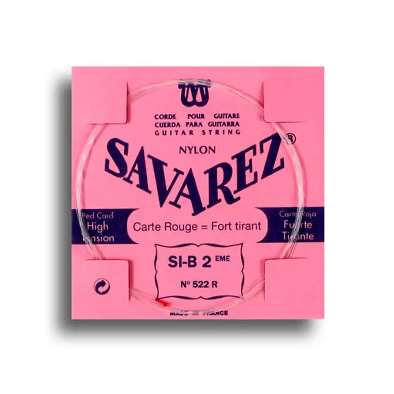 Savarez 522R Traditional High Tension (B-2nd) Single Classical Guitar String