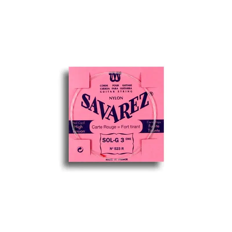 Savarez 523R (G-3rd) Single Classical Guitar String