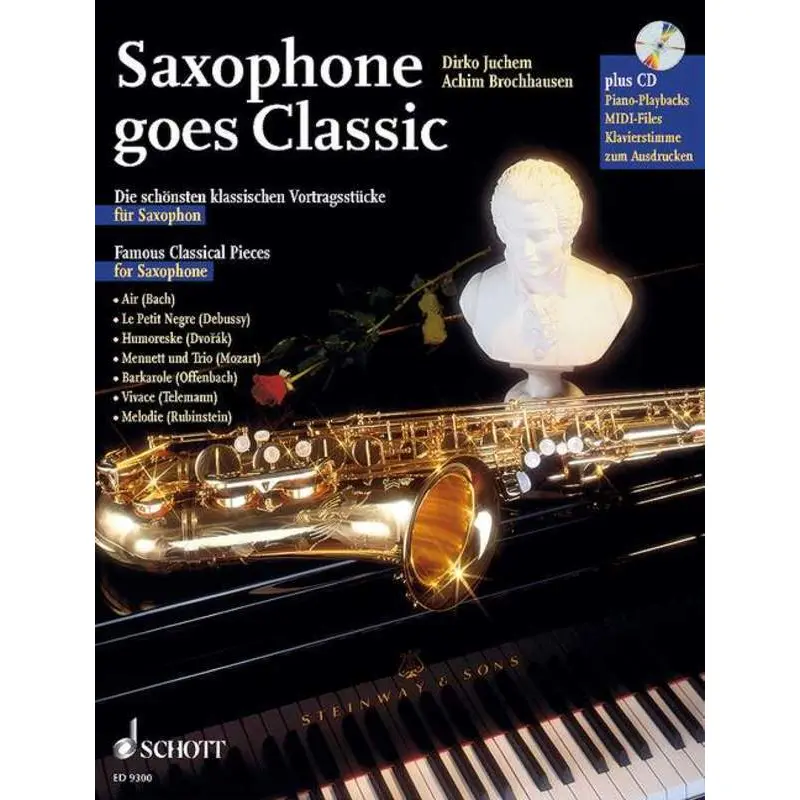 SAXOPHONE GOES CLASSIC BK/CD