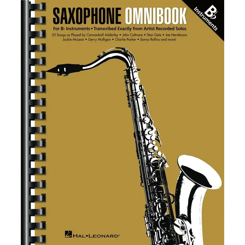 SAXOPHONE OMNIBOOK FOR B FLAT INSTRUMENTS
