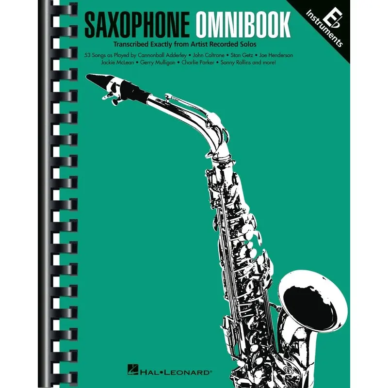 SAXOPHONE OMNIBOOK FOR E FLAT INSTRUMENTS