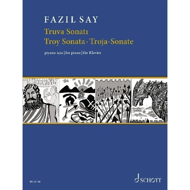 SAY - TROY SONATA OP 78 FOR PIANO