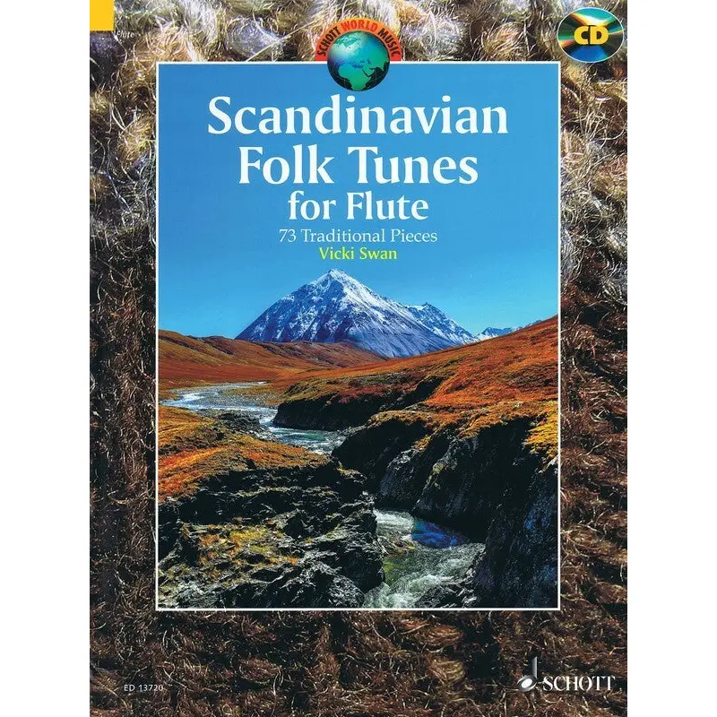 SCANDINAVIAN FOLK TUNES FOR FLUTE BK/CD