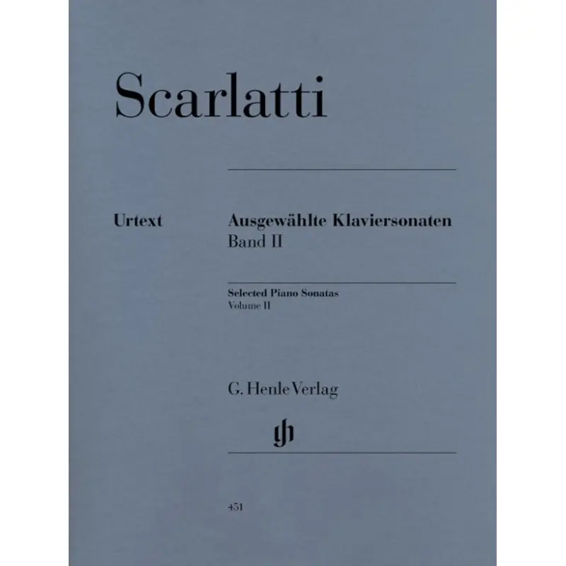 SCARLATTI - SELECTED SONATAS VOL 2 ED JOHNSSON