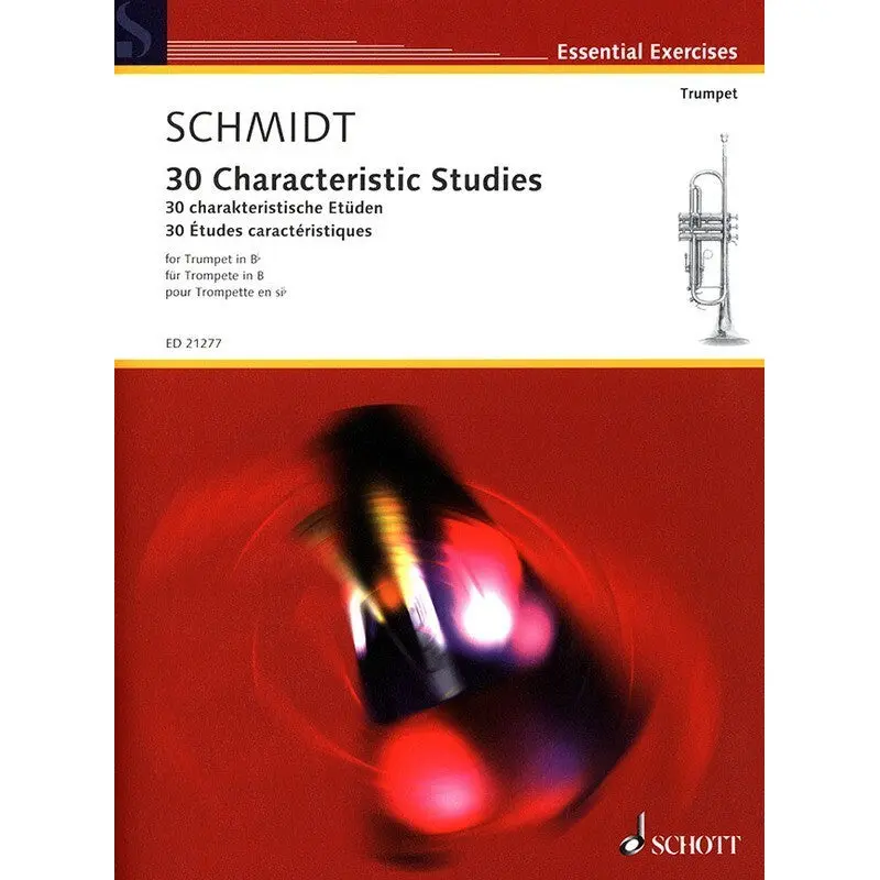 SCHMIDT - 30 CHARACTERISTIC STUDIES FOR TRUMPET