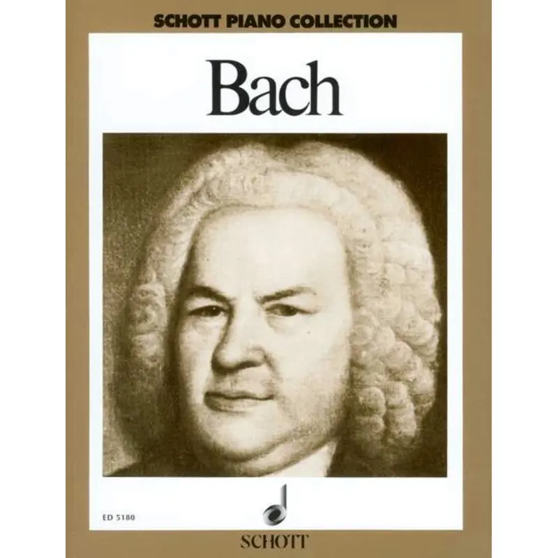 SCHOTT PIANO COLLECTION BACH