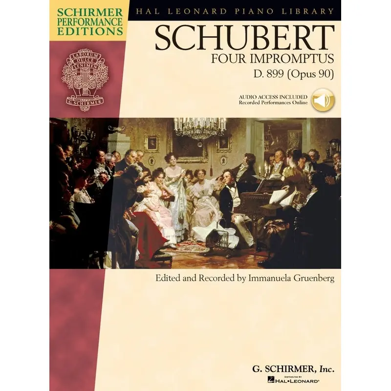 SCHUBERT - 4 IMPROMPTUS D 899 OP 90 BK/OLA SPE