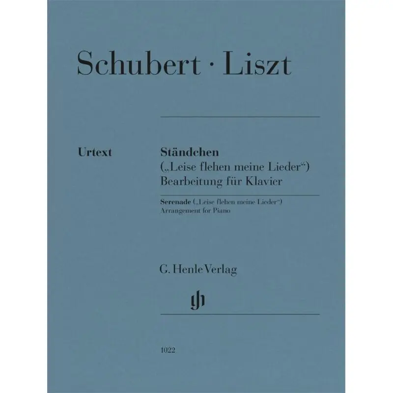 SCHUBERT/LISZT - SERENADE (LEISE FLEHEN MEINE LIEDER) PIANO