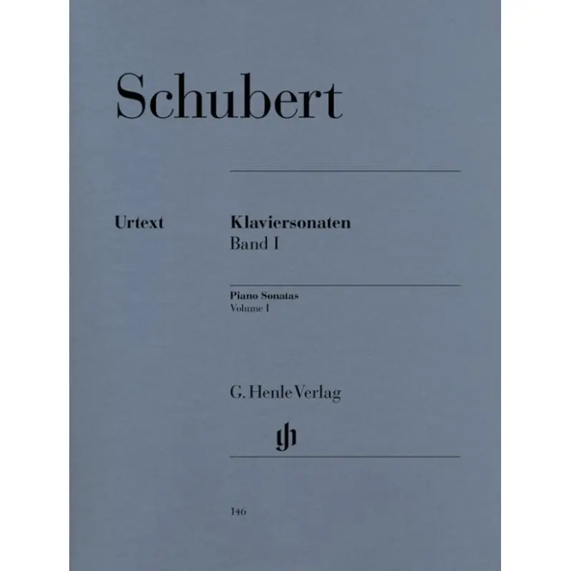 SCHUBERT - SONATAS BK 1 PIANO URTEXT