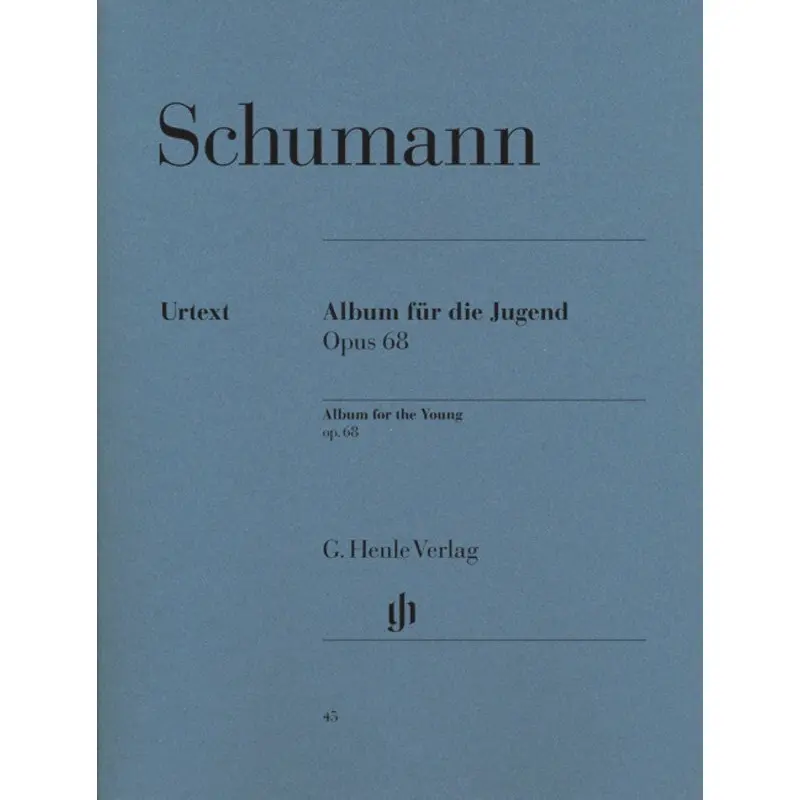SCHUMANN - ALBUM FOR THE YOUNG OP 68 URTEXT